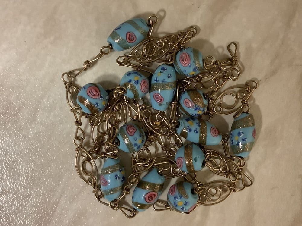 Vintage glass jewelry deals