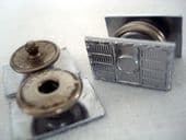 Art Deco 1940's 'Lion Brand' Snap Fastening Cufflinks (SOLD)