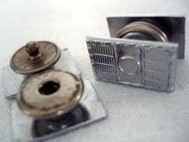 Art Deco 1940's 'Lion Brand' Snap Fastening Cufflinks (SOLD)