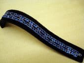 Art Deco Bracelet set with Blue Glass Crystals(Sold)