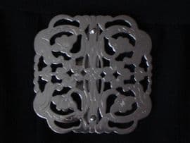 Art Nouveau Slider Buckle with Floral Decoration
