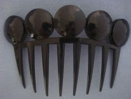 Auguste Bonaz Hair Comb - 1930s in the Victorian Style (Sold)