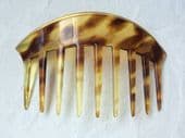 Auguste Bonaz Hair Comb - Faux Tortoise Regency Style (SOLD)
