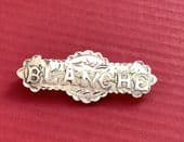 BLANCHE - Silver Name Brooch - Hallmarked Birmingham 1913