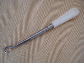 Bone Handled Buttonhook - Circa 1900 SOLD