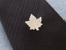 Canadian Maple Leaf tie Tack - Vintage Sterling Silver Leaf (Sold)