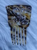 Celluloid Haircomb circa 1910 -1920 (sold)