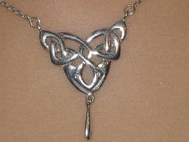 Celtlic Style Silver Necklace (SOLD)