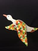 Dancing Duck -limited edition Duck Brooch by Erstwilder (SOLD)