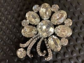 Dolce and Gabbana Designer Crystal Brooch - Stunning!