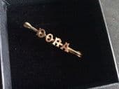 Dora Name Brooch Circa 1910 - 20
