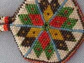 Early 20th Century Crochet Beaded Coin Purse (SOLD)