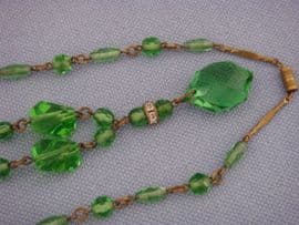 Edwardian to 1920s Crystal Necklace - Antique Crystal Necklace (SOLD)