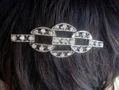Edwardian to 1920s  Hair Ornament - Diamante Diadem or Sew-on trim (SOLD)