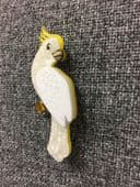 Erstwilder Cockatoo Brooch - Limited Edition " Carnaboo Cockatoo" Pin (SOLD)