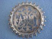 FANNY - Victorian Silver Name Pin- Hallmarked Birmingham 1883  (SOLD)