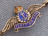 Fleet Air Arm Sweetheart Brooch -Sterling Silver and Enamel (Sold)