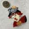 Girl Clown  brooch -  Petrouchka Pin by Lea Stein Paris inspired by 1950s film “La Strada”