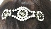 Hair Ornament-Edwardian to 1920s  - Diamante Diadem or Sew-on trim
