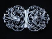 Hallmarked Silver Nurses Buckle in the Victorian Style (SOLD)