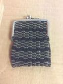 Knitted Purse on metal frame - Small size 1900 to 1920s
