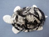 Lea Stein - Black and White Turtle or Tortoise Brooch by Lea Stein of Paris  (Sold)