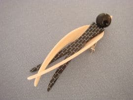 Lea Stein - Swift or Swallow Pin by Lea Stein of Paris (SOLD)