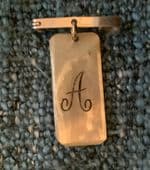Letter “A” Brooch Circa 1920s to 1940s