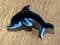 Little Ceramic Dolphin Brooch by Poole Pottery