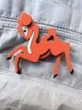 Little Lockhart - limited edition Deer Brooch by Erstwilder (SOLD)