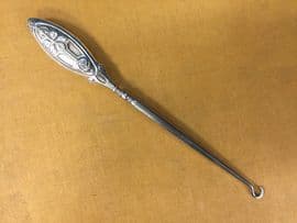 Mackintosh Rose Silver Handled Buttonhook - Birmingham 1911 - Art Nouveau
