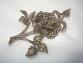 MARCASITE BROOCHES,  DRESS CLIPS AND PINS -  Sophisticated  and  sparkly!   CLICK HERE TO BROWSE