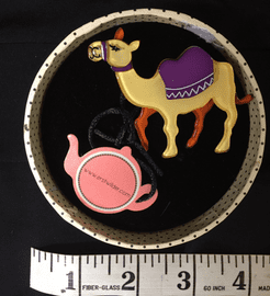 Miss Sahara - limited edition Camel Brooch by Erstwilder (sold)