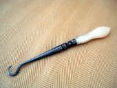 Mother-of-Pearl Handled Buttonhook - Late Victorian - Edwardian