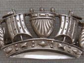 Naval Crown Brooch - Sterling Silver Badge - Navy Crown Pin (SOLD)
