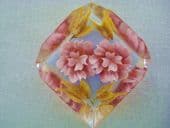Rare Double Layer Vintage Lucite Brooch - Early 1950s (SOLD)