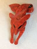 Red Fox Pin By Lea Stein of Paris - Classic Red Fox Brooch