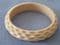 SOLD 1920s - 1930s Bangle - Tribal Carved Pattern - Early Plastic- Casein