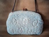 SOLD 1960's Looped Beadwork Bag