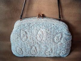 SOLD 1960's Looped Beadwork Bag