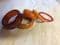 SOLD A Bakelite Bangle in rich Orange Marmalade Colour dates to circa 1930s to 1950s