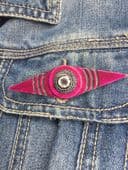 SOLD A Lea Stein - Rare Vintage 1970s Geometric Brooch by Lea Stein of Paris