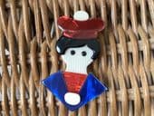 Sold A Sailor Brooch by Lea Stein of Paris -  Vintage