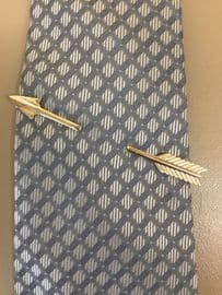 SOLD Anson USA Gold Plated Arrow Tie Pin