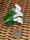 SOLD Beauty Blooms Brooch by Erstwilder - Vintage Style Lily Flower Brooch