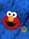 SOLD Elmo Brooch - Sesame Street Elmo Pin - Sesame Street Brooch by Erstwilder