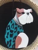 SOLD Erstwilder Butch Bulldog Brooch - Limited Edition Bulldog Pin