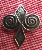 SOLD  Scottish Skara Brae Sterling Silver Brooch