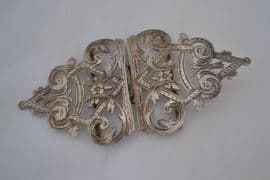 SOLD Victorian Sterling Silver Nurses Buckle - Hallmarked Birmingham 1900
