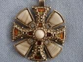 St. Cuthbert's Cross Pendant by Miracle  (SOLD)